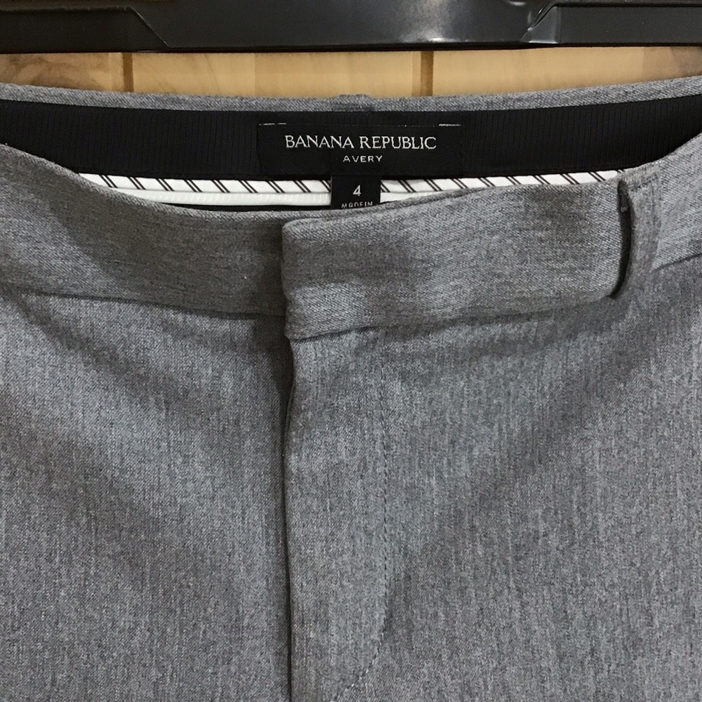 Banana Republic Classic Gray Trousers